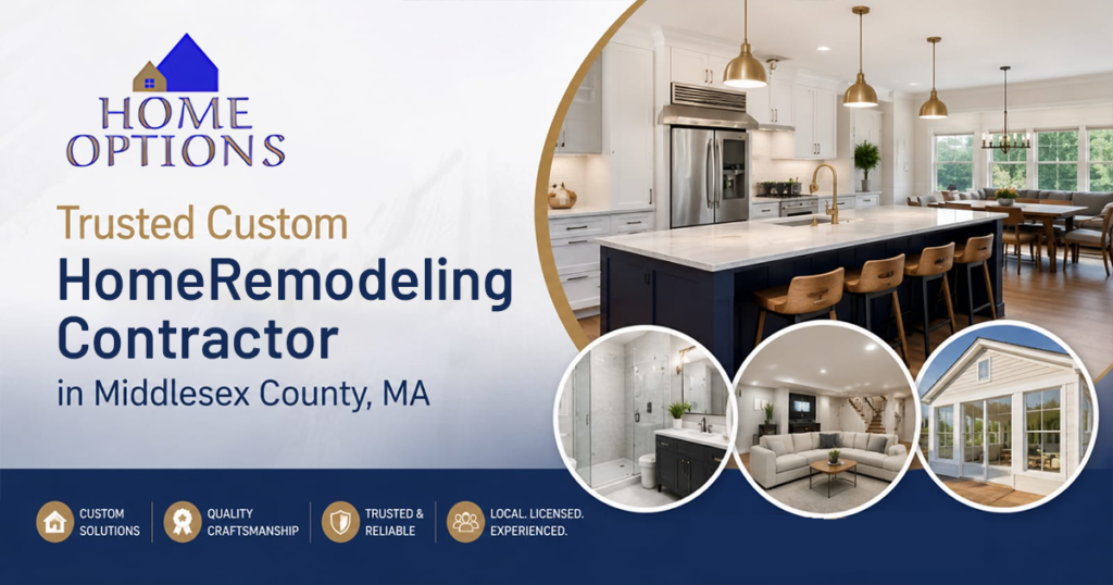 Trusted Custom Home Remodeling Contractor in Middlesex County, MA